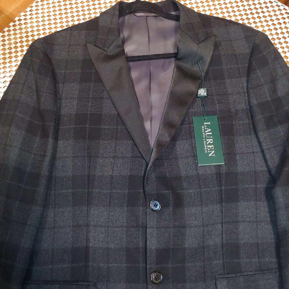 Ralph Lauren Tuxedo Brand New Evening Jacket - Wool - Size 40 Regular - NWT